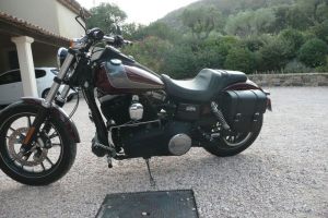 Sacoche Myleatherbikes Harley Dyna Street Bob_166